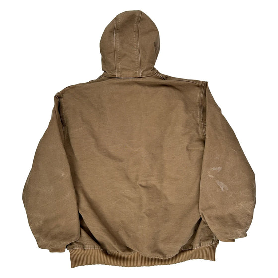 Carhartt Tall Jacket - XL Brown Cotton Blend