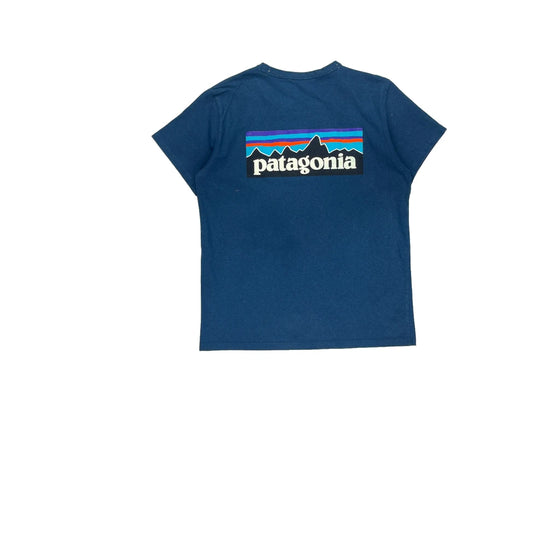 Patagonia T-Shirt - Medium Blue Cotton Blend