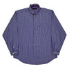 Tommy Hilfiger Checked Shirt - Large Blue Cotton