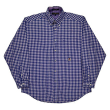  Tommy Hilfiger Checked Shirt - Large Blue Cotton