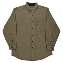  Woolrich Collared Shirt - Large Brown Cotton Blend