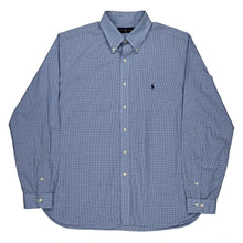  Ralph Lauren Collared Shirt - XL Blue Cotton