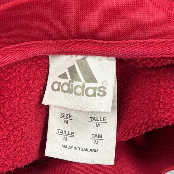 Arkansas Adidas Sweatshirt - Medium Red Cotton