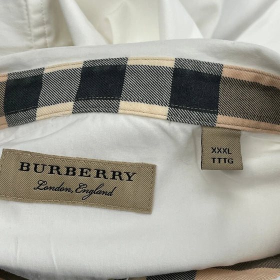 Burberry Shirt - 3XL White Cotton Blend