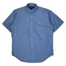  Blake Ralph Lauren Short Sleeve Shirt - Medium Blue Cotton