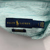 Ralph Lauren Striped Shirt - Large Green Cotton