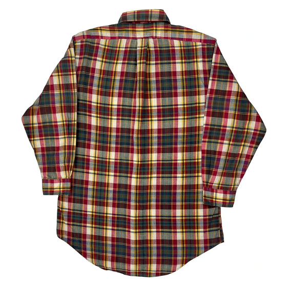 Ralph Lauren Checked Shirt - Medium Multicoloured Cotton