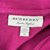 Burberry London Polo Shirt - Medium Red Cotton