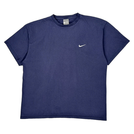 Nike T-Shirt - XL Blue Cotton