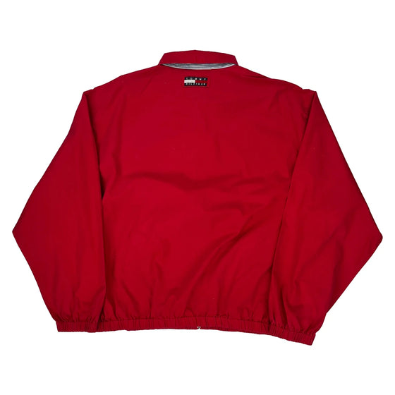 Tommy Hilfiger Harrington Jacket - Large Red Cotton