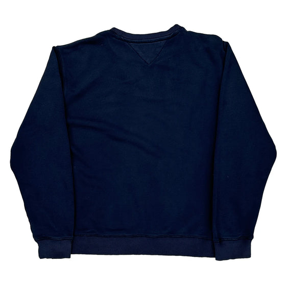 Tommy Hilfiger Sweatshirt - XL Navy Cotton Blend