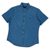 Ralph Lauren Short Sleeve Shirt - XL Blue Cotton