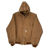 Carhartt Jacket - XL Brown Cotton Blend