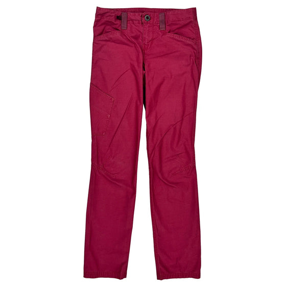 Patagonia Trousers - Small Red Cotton Blend