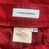 Vintage red Costume National Mini Skirt - womens 30" waist