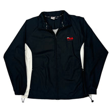  None Fila Waterproof Windbreaker - Large Black Polyester