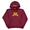 Minnesota Nike College Hoodie - Small Burgundy Cotton Blend