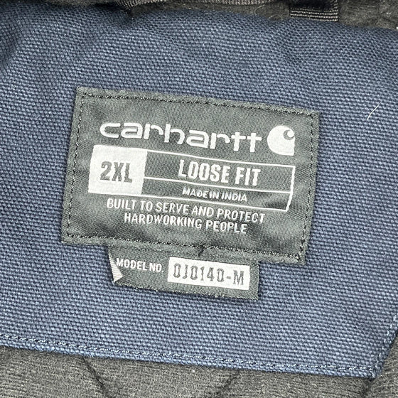 Carhartt Jacket - 2XL Navy Cotton