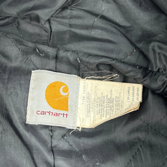 Workwear Carhartt Jacket - 2XL Brown Cotton