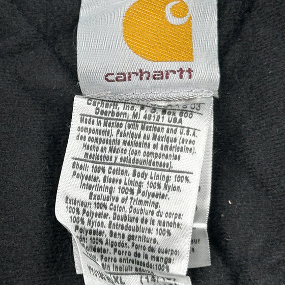 Age 14-16 Carhartt Jacket - XL Green Cotton