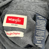 Wrangler Shirt - Small Black Cotton Blend