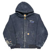 Public Schools Carhartt Oversized Jacket - XL Blue Cotton