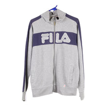  Vintagegrey Fila Zip Up - mens medium