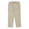 Vintage beige Burberry Trousers - mens 36" waist