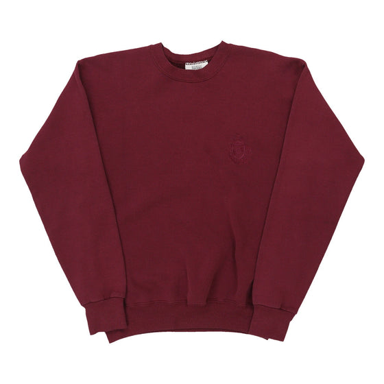 Vintage burgundy Lee Sweatshirt - mens small