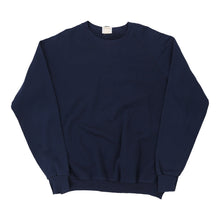  Vintage navy Lee Sweatshirt - mens xx-large