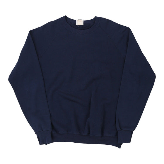 Vintage navy Lee Sweatshirt - mens xx-large