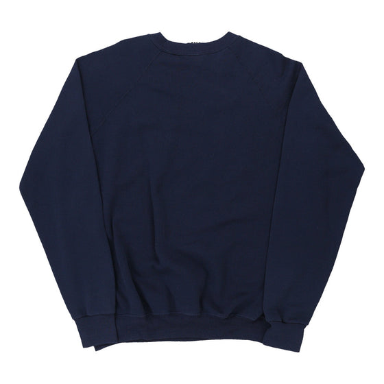 Vintage navy Lee Sweatshirt - mens xx-large