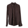 Vintage brown Boss Shirt - mens x-large