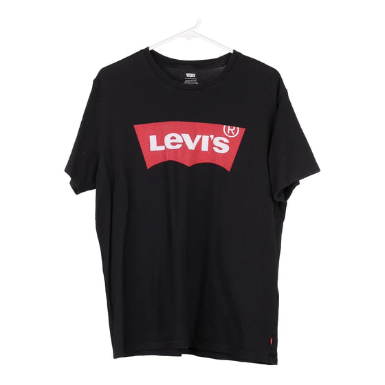 Vintage black Levis T-Shirt - mens x-large