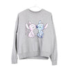 Vintage grey Stitch Disney Sweatshirt - womens small