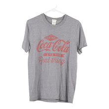  Vintage grey Coca-Cola Abercrombie & Fitch T-Shirt - mens medium