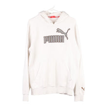  Vintage white Puma Hoodie - mens medium