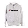 Vintage grey Champion Hoodie - mens x-small