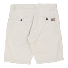  Vintage white Napapijri Shorts - mens 36" waist