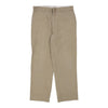 Vintage beige Dickies Trousers - mens 35" waist