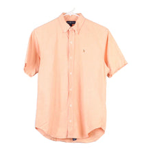  Vintage orange Age 11-12 Ralph Lauren Short Sleeve Shirt - boys medium