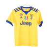 Pre-Loved yellow Age 11-12 Juventus F.C Adidas Football Shirt - boys medium