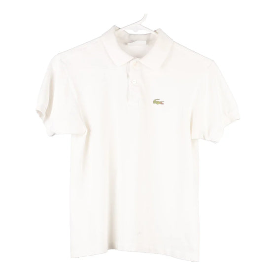 Vintage white Age 10 Lacoste Polo Shirt - boys medium