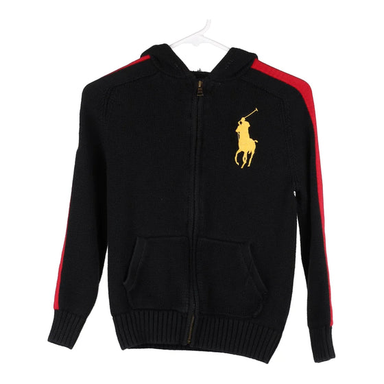 Vintage black Age 8 Ralph Lauren Hoodie - boys medium