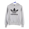 Vintage grey Age 12-13 Bootleg Adidas Hoodie - boys large