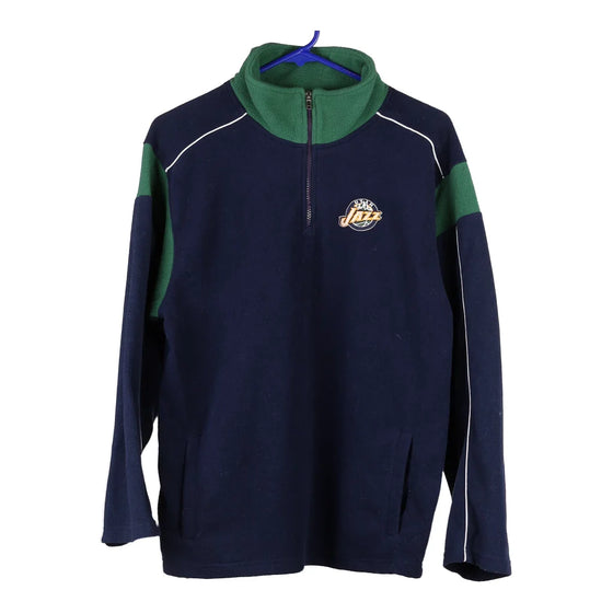 Vintage navy Age 12-13 Utah Jazz Nba Fleece - boys large