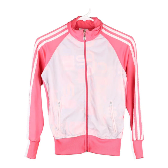 Vintage pink Age 10 Adidas Track Jacket - girls medium