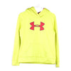 Vintage yellow Age 14 Under Armour Hoodie - boys x-large