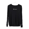 Vintage black Champion Sweatshirt - mens small