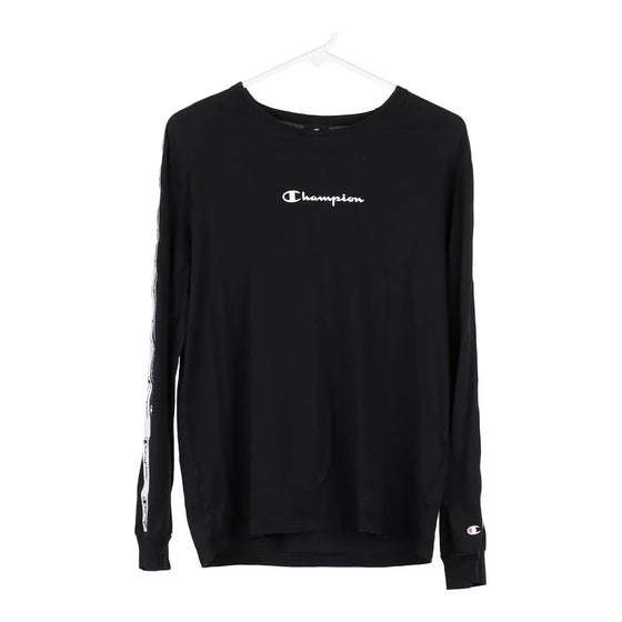 Vintage black Champion Sweatshirt - mens small